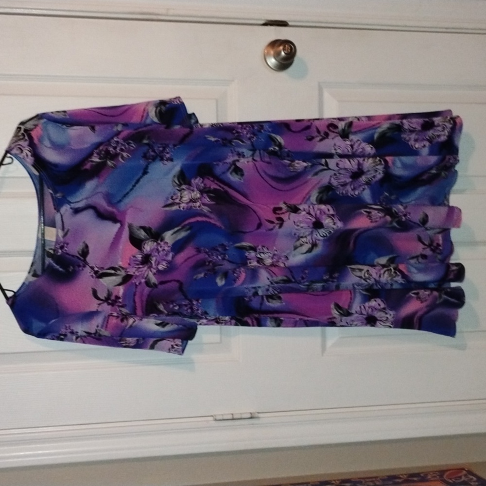 Floral Dress With 2 Pockets